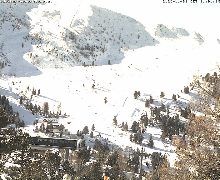 Archiv Foto Webcam Kornock, Turracher Höhe