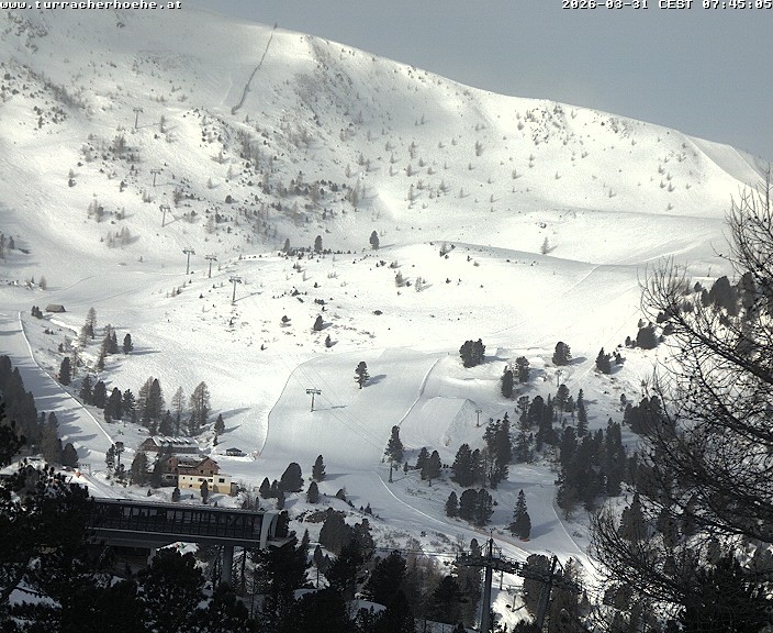 Archiv Foto Webcam Kornock, Turracher Höhe
