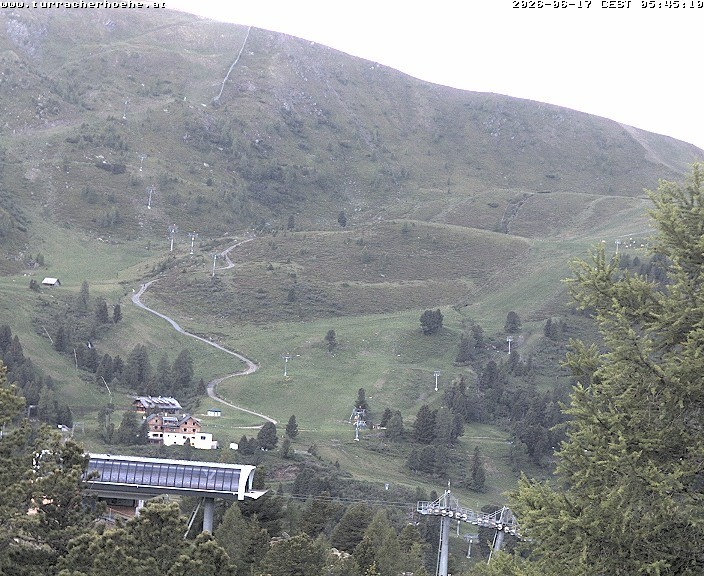 Archiv Foto Webcam Kornock, Turracher Höhe