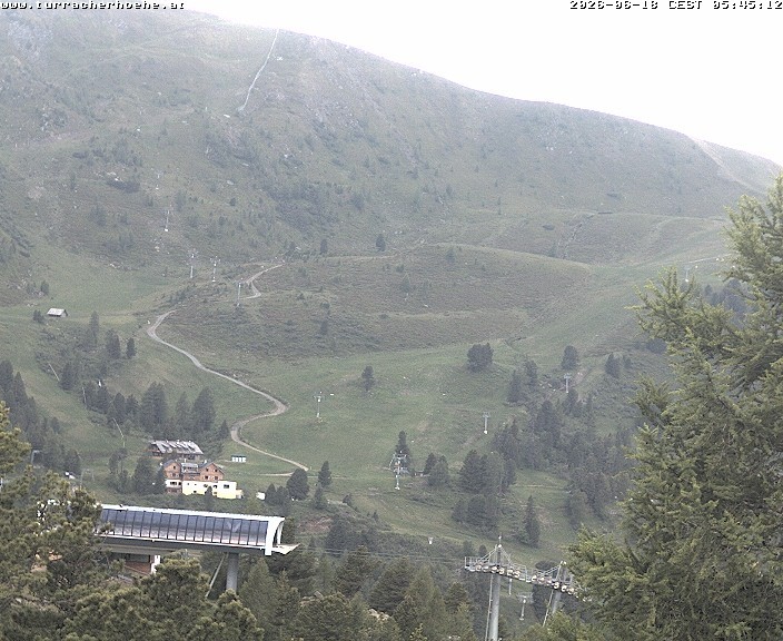 Archiv Foto Webcam Kornock, Turracher Höhe