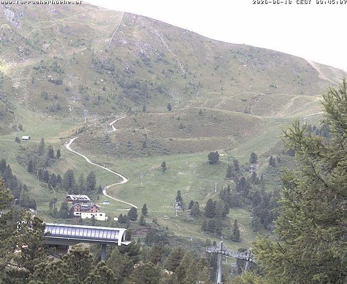 Archiv Foto Webcam Kornock, Turracher Höhe