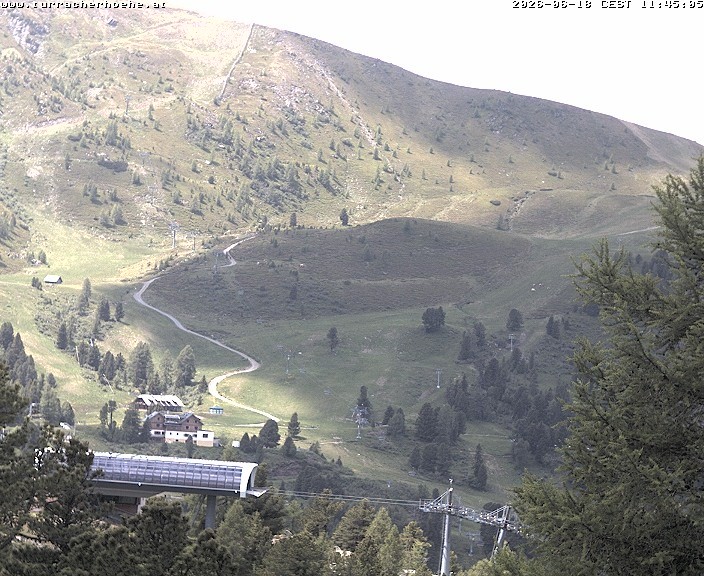 Archiv Foto Webcam Kornock, Turracher Höhe