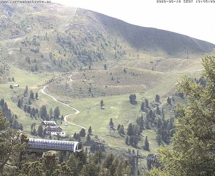 Archiv Foto Webcam Kornock, Turracher Höhe