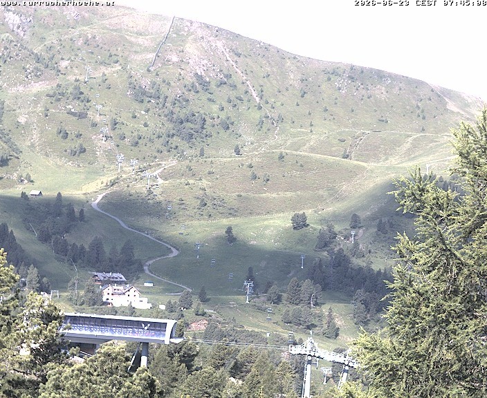 Archiv Foto Webcam Kornock, Turracher Höhe