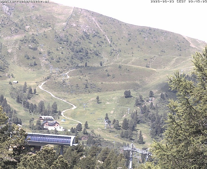 Archiv Foto Webcam Kornock, Turracher Höhe