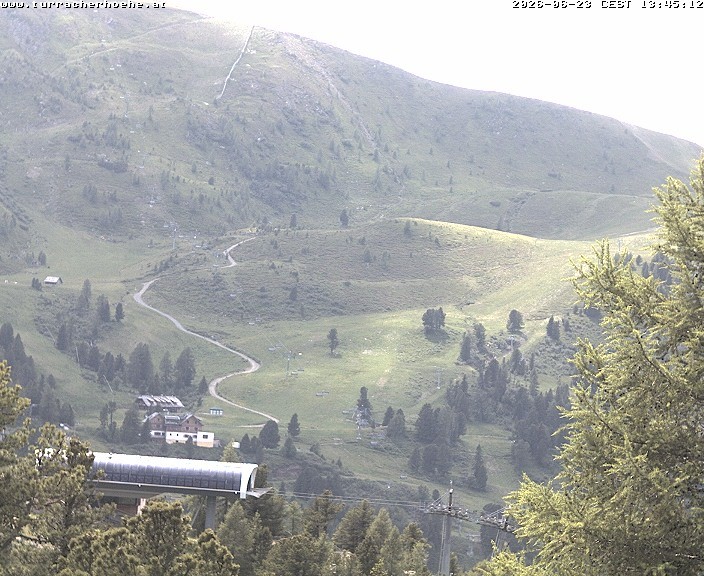 Archiv Foto Webcam Kornock, Turracher Höhe