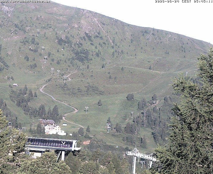 Archiv Foto Webcam Kornock, Turracher Höhe