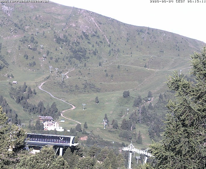 Archiv Foto Webcam Kornock, Turracher Höhe