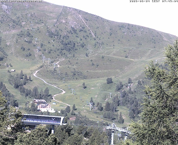 Archiv Foto Webcam Kornock, Turracher Höhe