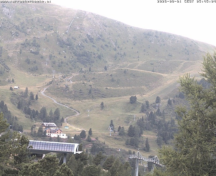 Archiv Foto Webcam Kornock, Turracher Höhe
