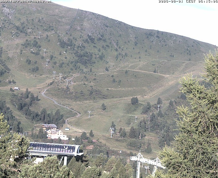 Archiv Foto Webcam Kornock, Turracher Höhe
