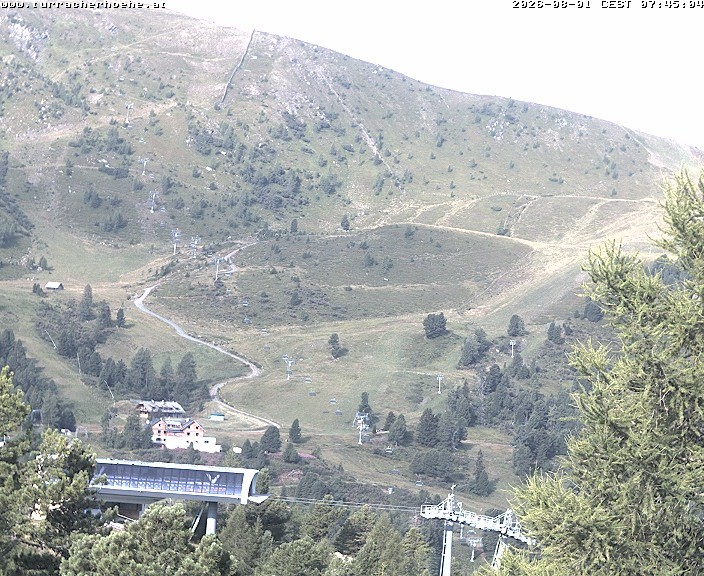 Archiv Foto Webcam Kornock, Turracher Höhe