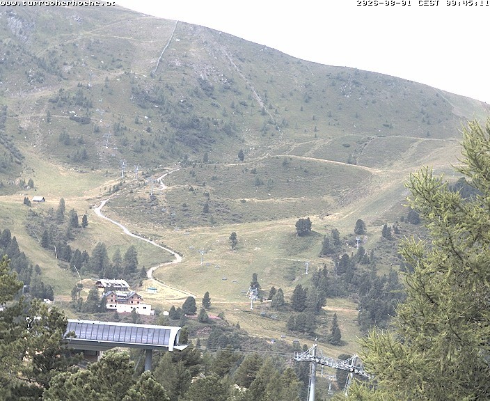Archiv Foto Webcam Kornock, Turracher Höhe
