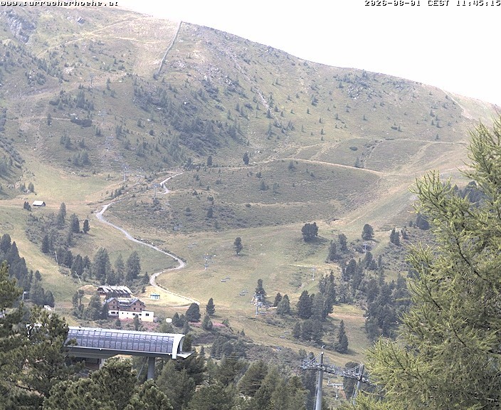 Archiv Foto Webcam Kornock, Turracher Höhe