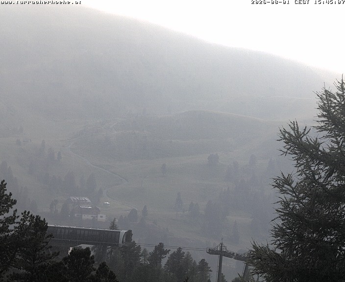 Archiv Foto Webcam Kornock, Turracher Höhe