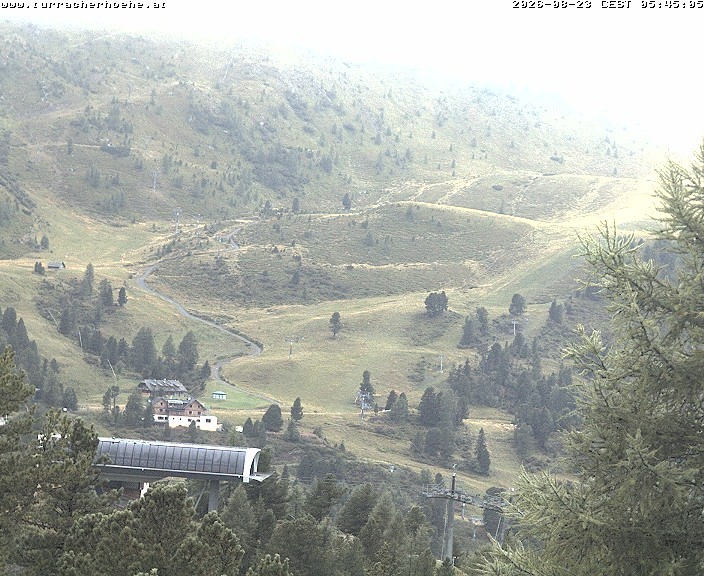 Archiv Foto Webcam Kornock, Turracher Höhe