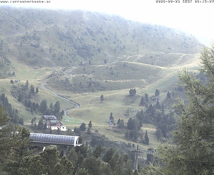 Archiv Foto Webcam Kornock, Turracher Höhe