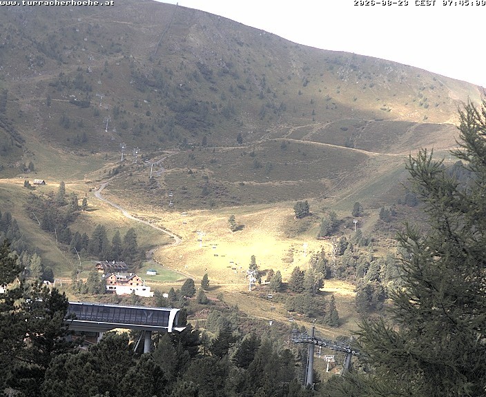 Archiv Foto Webcam Kornock, Turracher Höhe