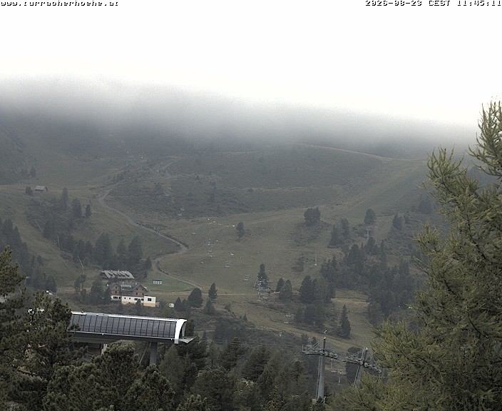 Archiv Foto Webcam Kornock, Turracher Höhe