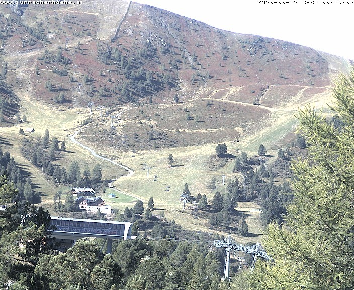 Archiv Foto Webcam Kornock, Turracher Höhe
