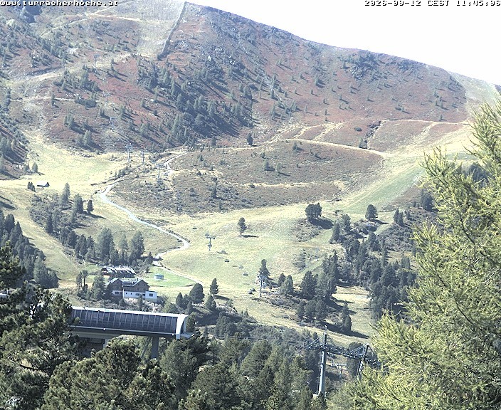 Archiv Foto Webcam Kornock, Turracher Höhe