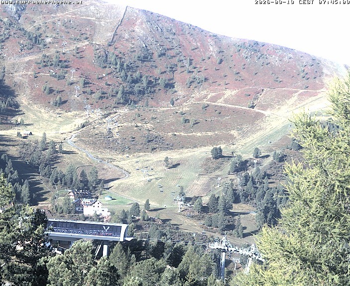 Archiv Foto Webcam Kornock, Turracher Höhe