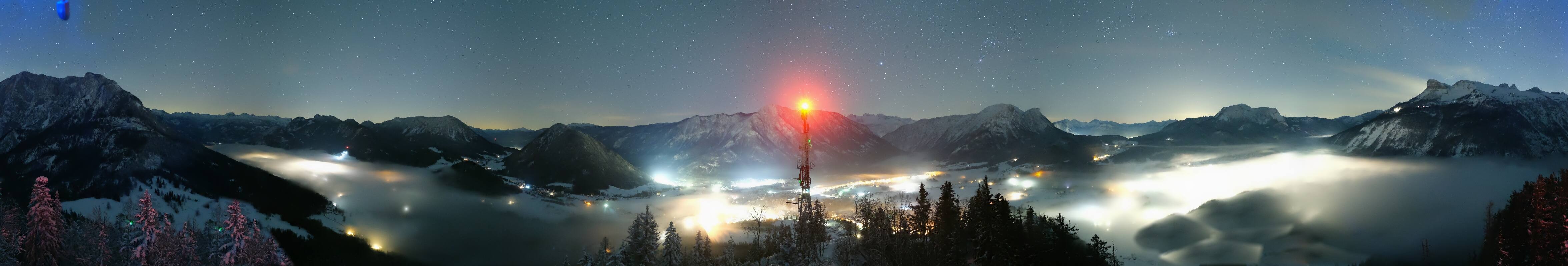Archiv Foto Webcam Altaussee - Aussichtsturm Tressensteinwarte
