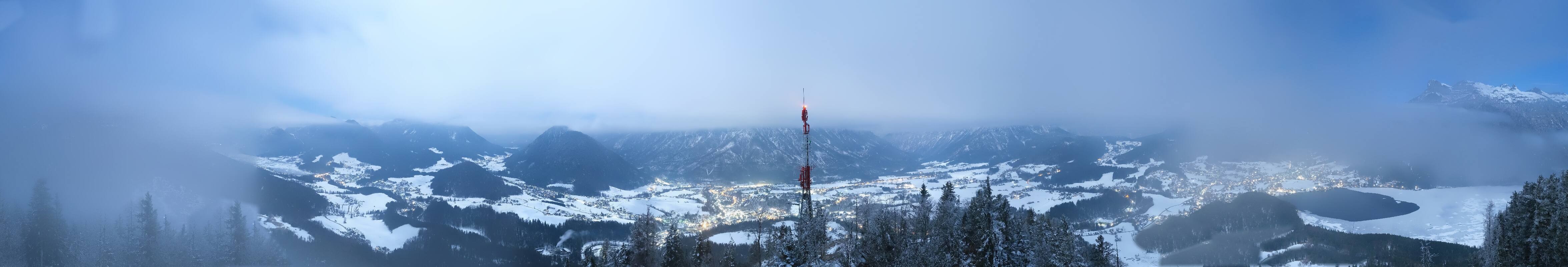 Archiv Foto Webcam Altaussee - Aussichtsturm Tressensteinwarte