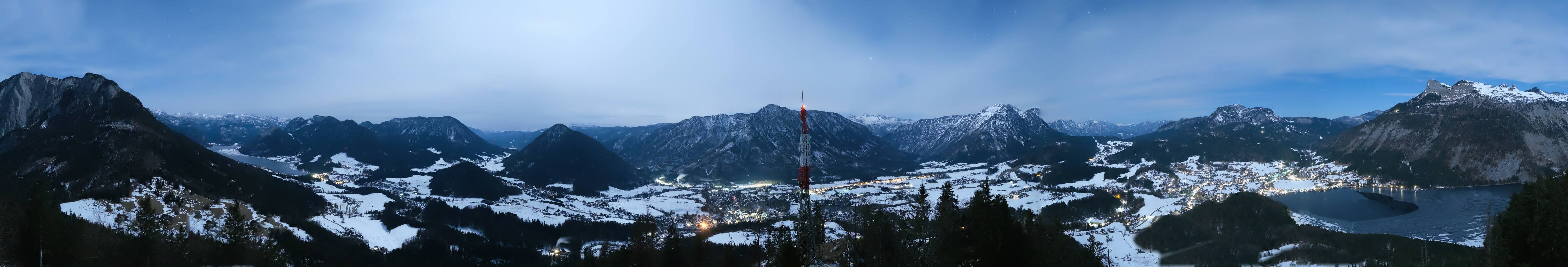 Archiv Foto Webcam Altaussee - Aussichtsturm Tressensteinwarte