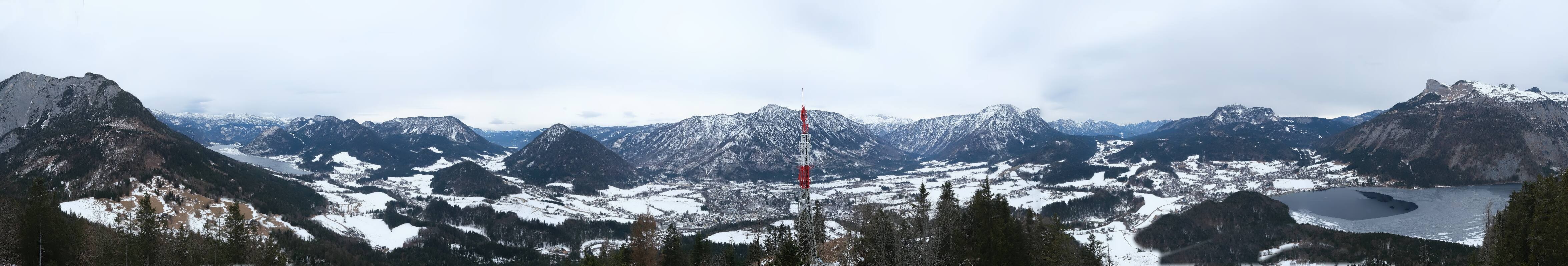 Archiv Foto Webcam Altaussee - Aussichtsturm Tressensteinwarte