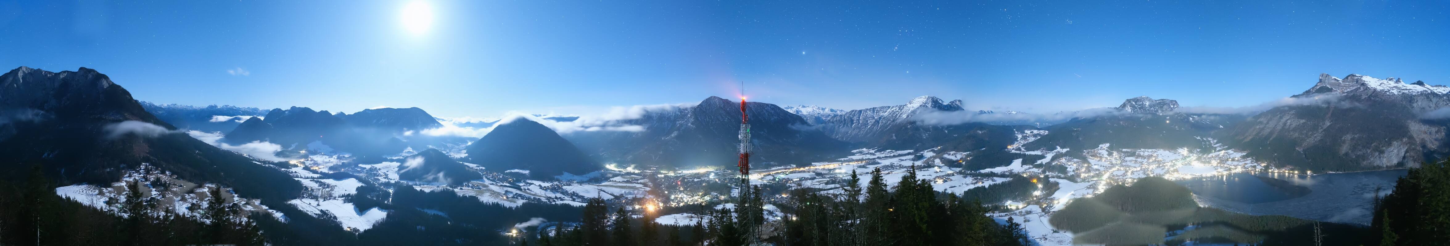 Archiv Foto Webcam Altaussee - Aussichtsturm Tressensteinwarte