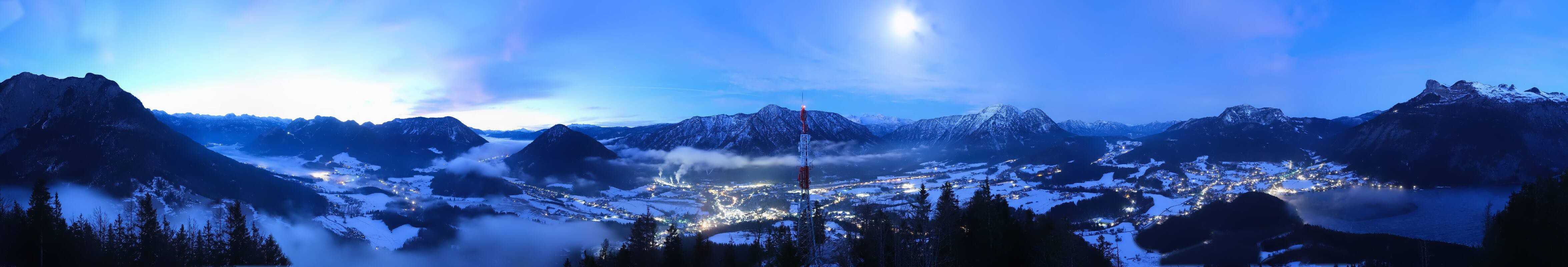 Archiv Foto Webcam Altaussee - Aussichtsturm Tressensteinwarte
