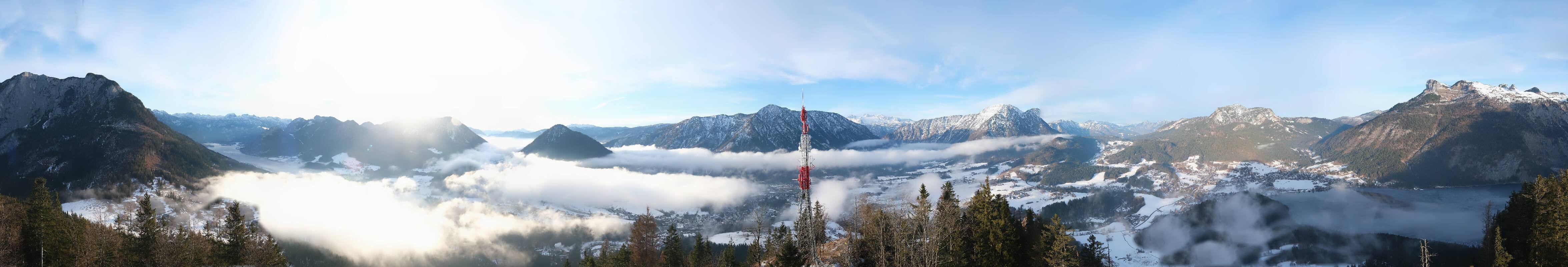 Archiv Foto Webcam Altaussee - Aussichtsturm Tressensteinwarte
