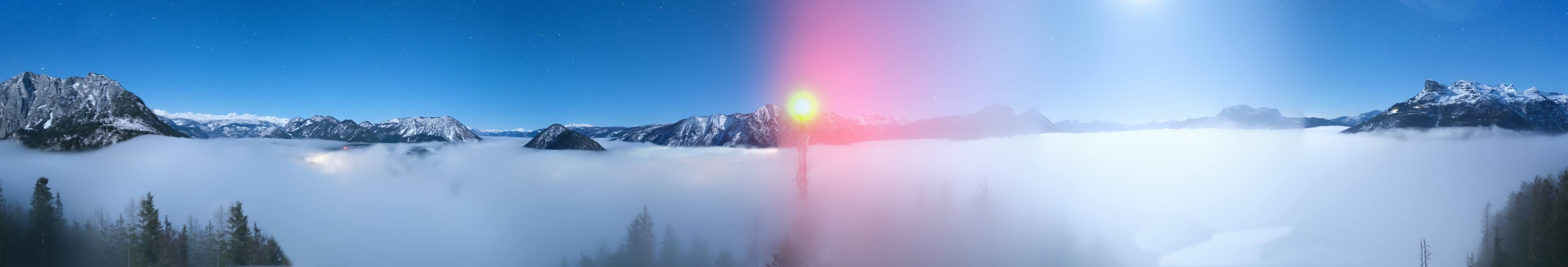 Archiv Foto Webcam Altaussee - Aussichtsturm Tressensteinwarte