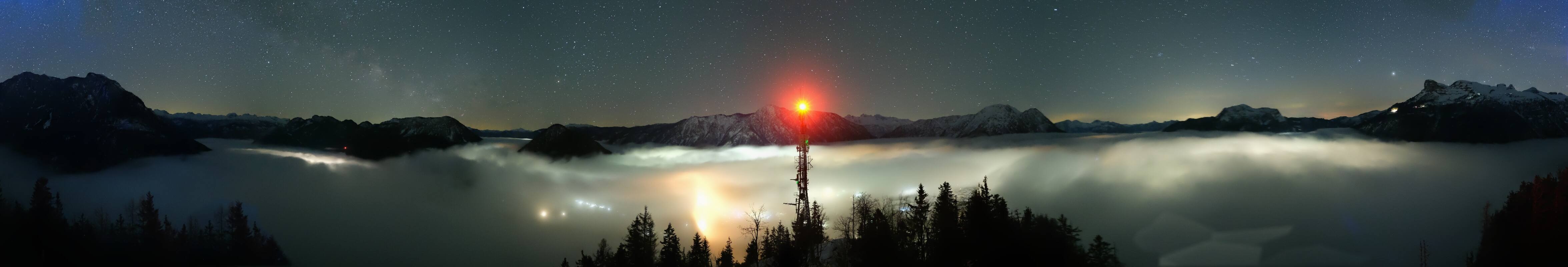 Archiv Foto Webcam Altaussee - Aussichtsturm Tressensteinwarte