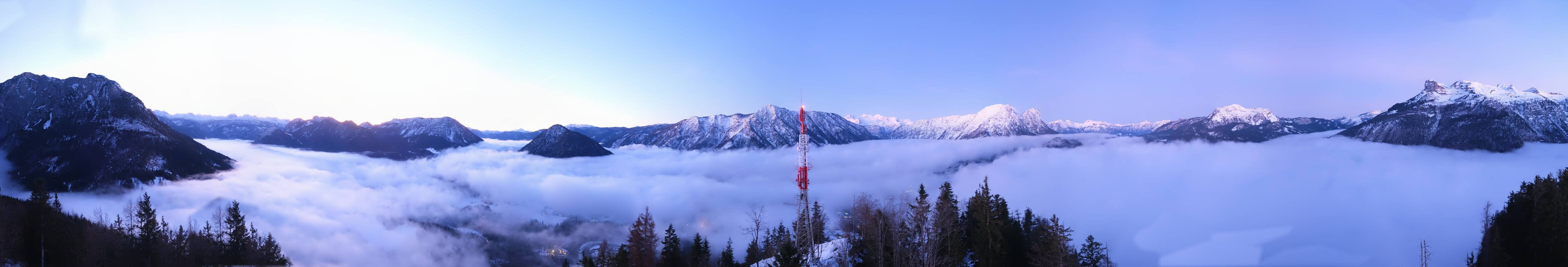 Archiv Foto Webcam Altaussee - Aussichtsturm Tressensteinwarte