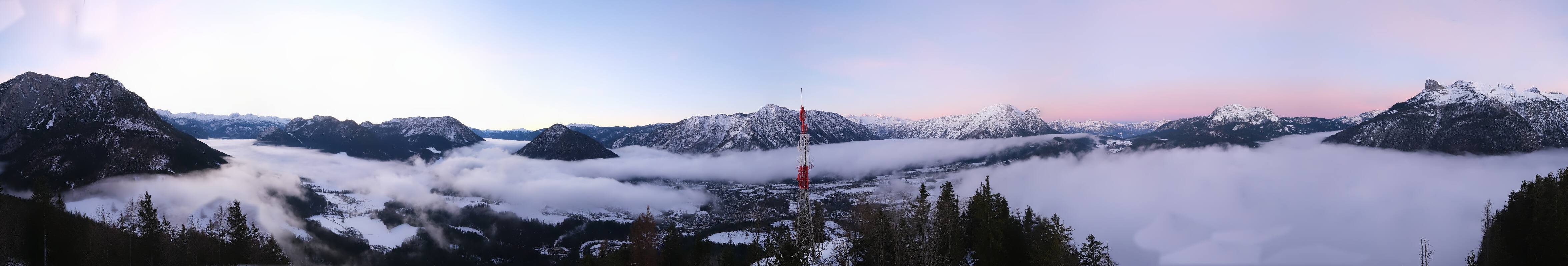 Archiv Foto Webcam Altaussee - Aussichtsturm Tressensteinwarte