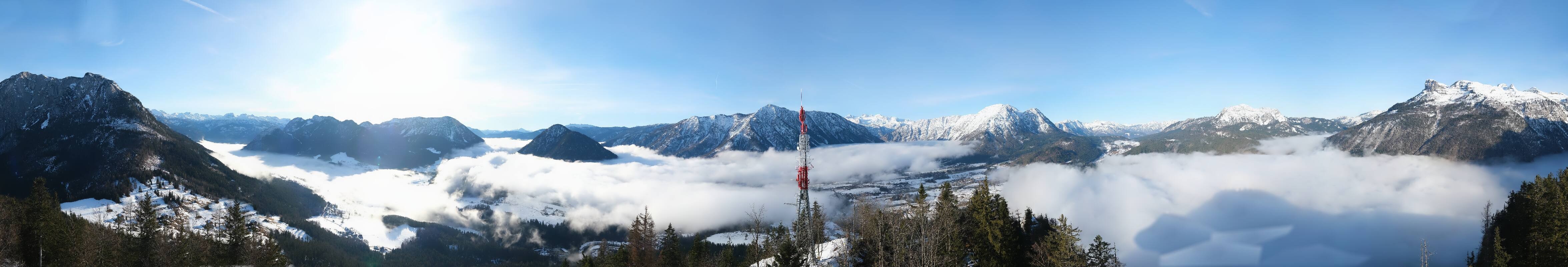 Archiv Foto Webcam Altaussee - Aussichtsturm Tressensteinwarte