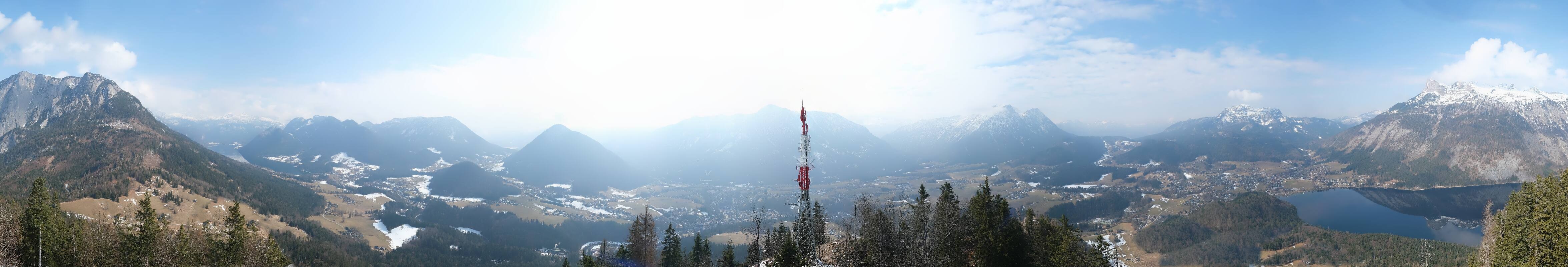 Archiv Foto Webcam Altaussee - Aussichtsturm Tressensteinwarte