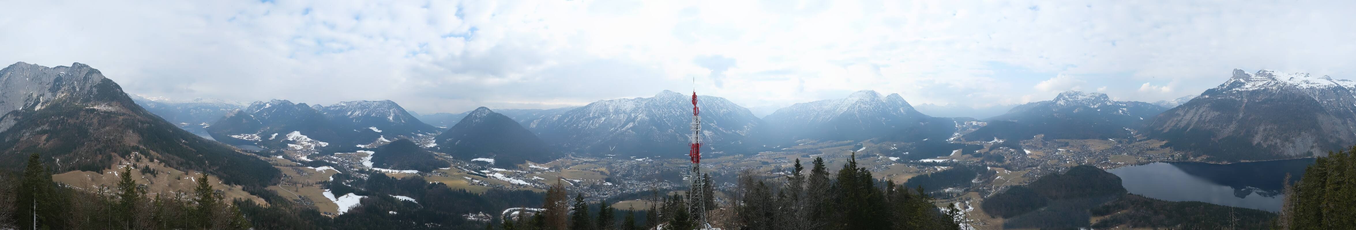 Archiv Foto Webcam Altaussee - Aussichtsturm Tressensteinwarte