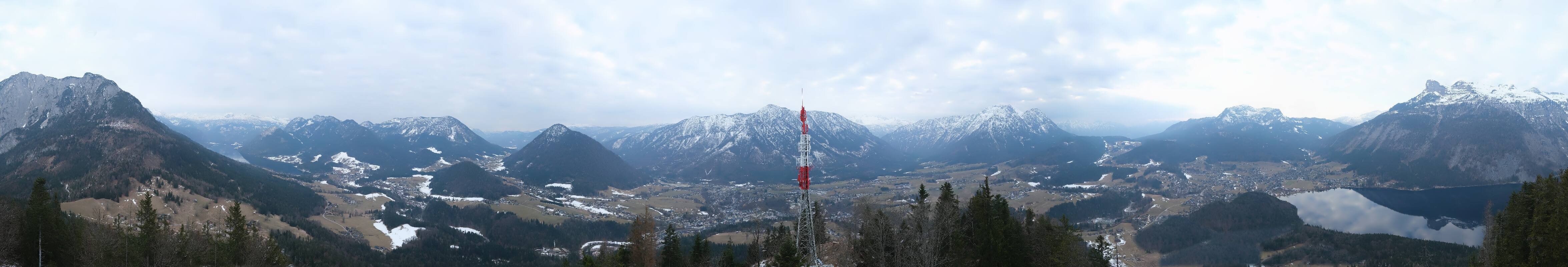 Archiv Foto Webcam Altaussee - Aussichtsturm Tressensteinwarte