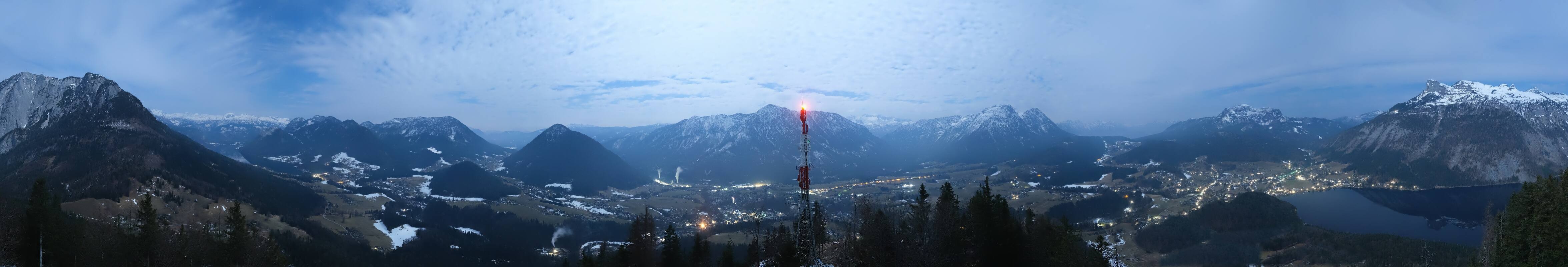 Archiv Foto Webcam Altaussee - Aussichtsturm Tressensteinwarte