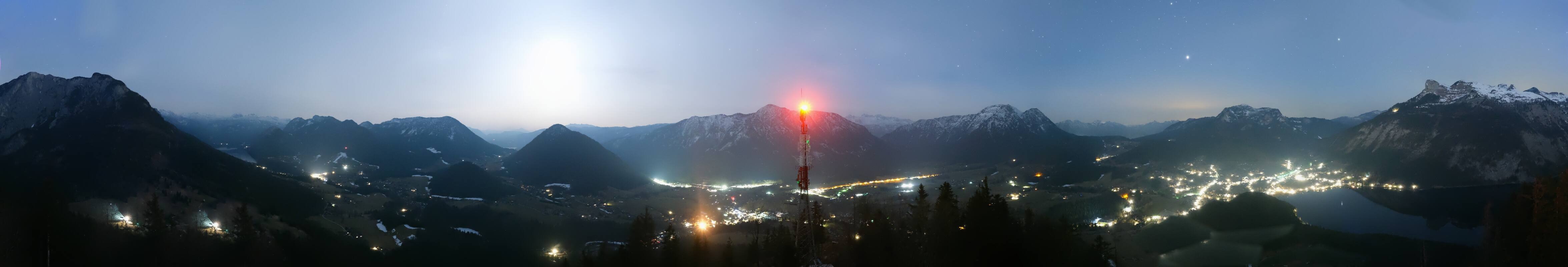 Archiv Foto Webcam Altaussee - Aussichtsturm Tressensteinwarte