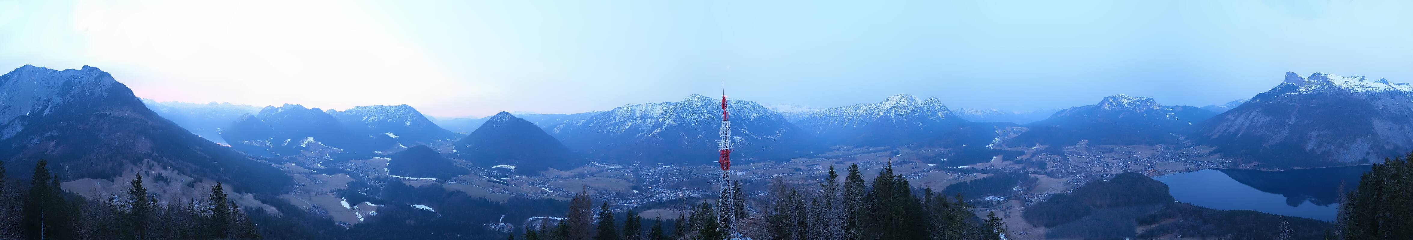 Archiv Foto Webcam Altaussee - Aussichtsturm Tressensteinwarte