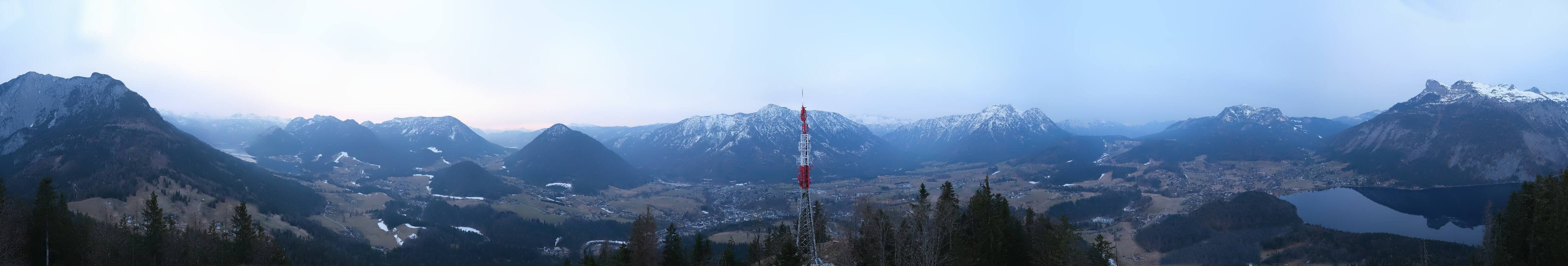 Archiv Foto Webcam Altaussee - Aussichtsturm Tressensteinwarte