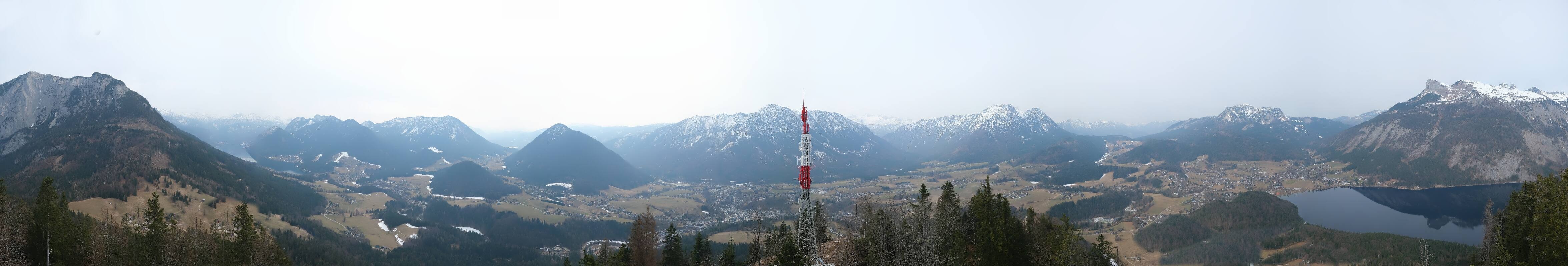 Archiv Foto Webcam Altaussee - Aussichtsturm Tressensteinwarte