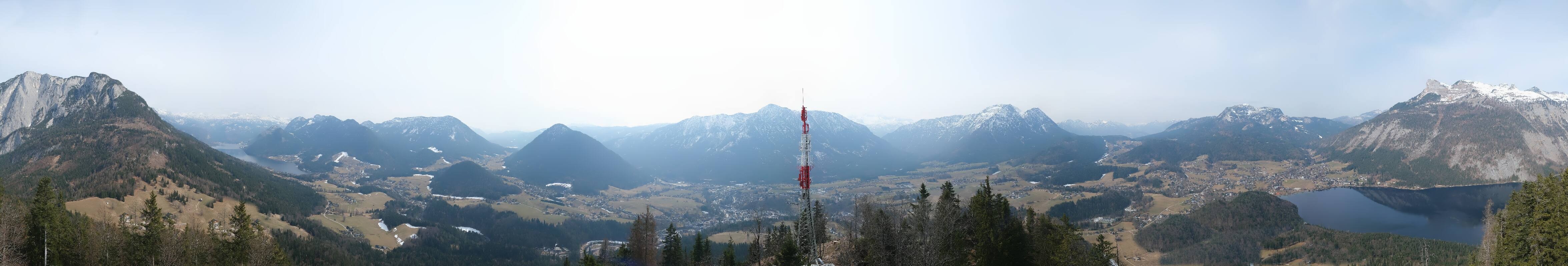 Archiv Foto Webcam Altaussee - Aussichtsturm Tressensteinwarte