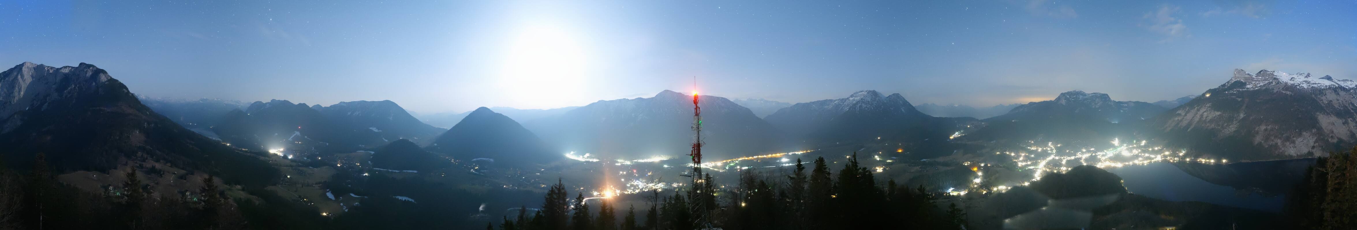 Archiv Foto Webcam Altaussee - Aussichtsturm Tressensteinwarte