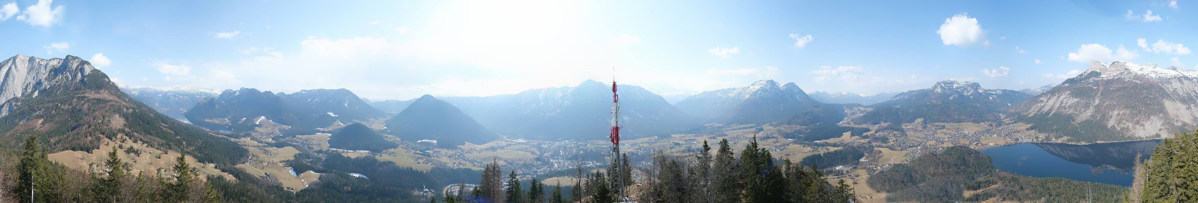 Archiv Foto Webcam Altaussee - Aussichtsturm Tressensteinwarte