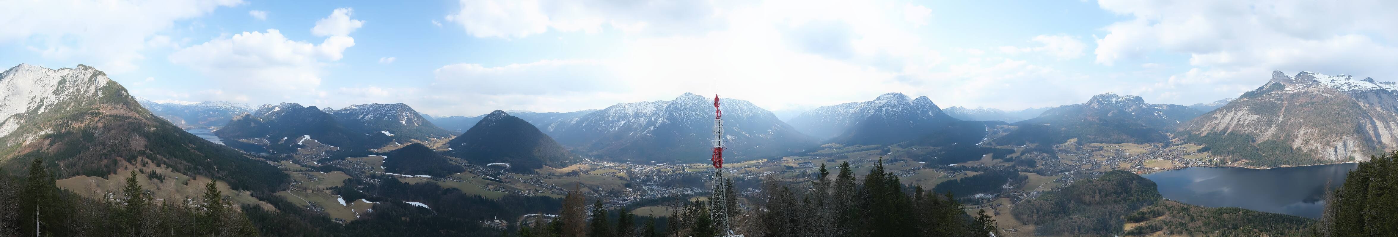 Archiv Foto Webcam Altaussee - Aussichtsturm Tressensteinwarte